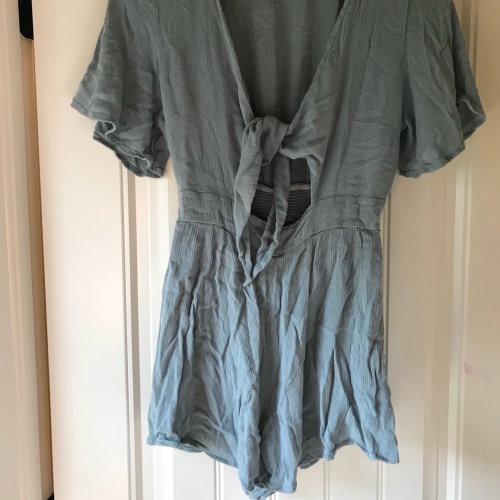 Blue romper
